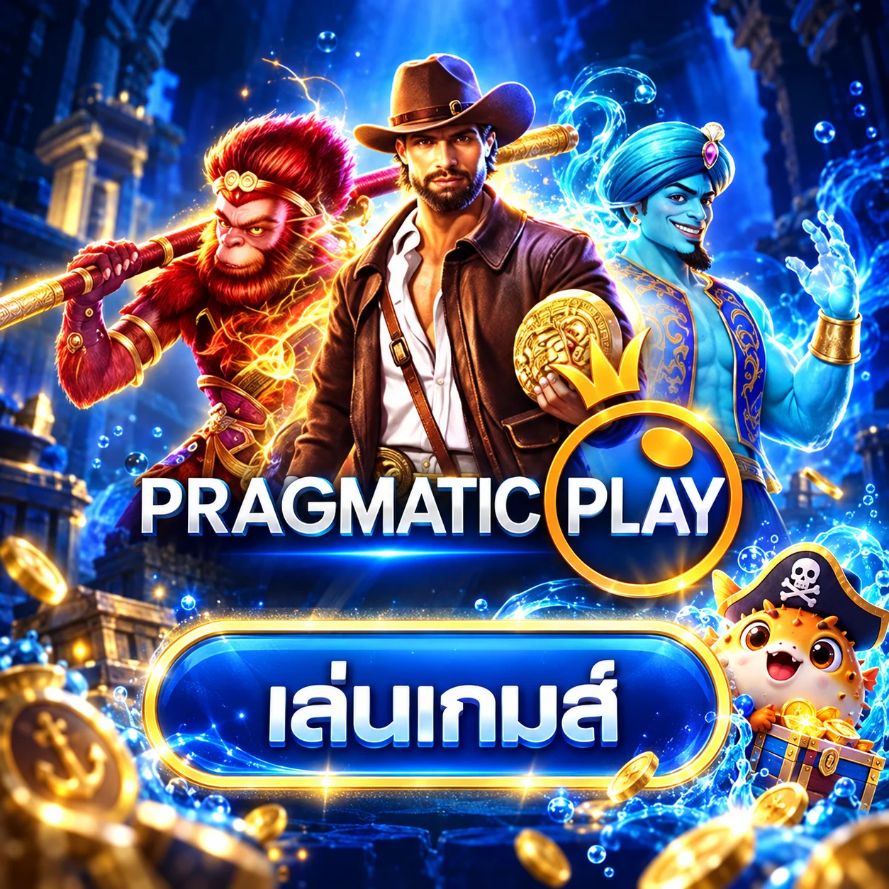 การ์ดทดลองเล่นเกม Pragmatic Play